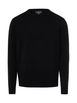 Nils Sundström Herren Strickpullover in schwarz