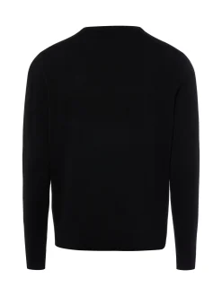 Nils Sundström Herren Strickpullover in schwarz