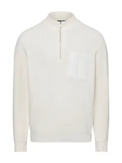 Nils Sundström Herren Strickpullover in ecru