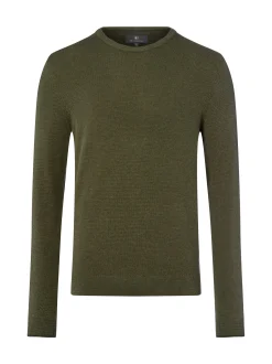 Nils Sundström Herren Strickpullover in erbse