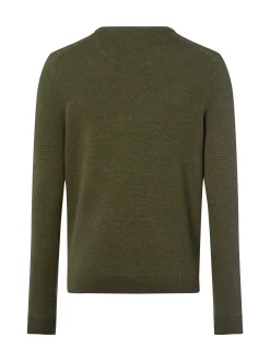 Nils Sundström Herren Strickpullover in erbse