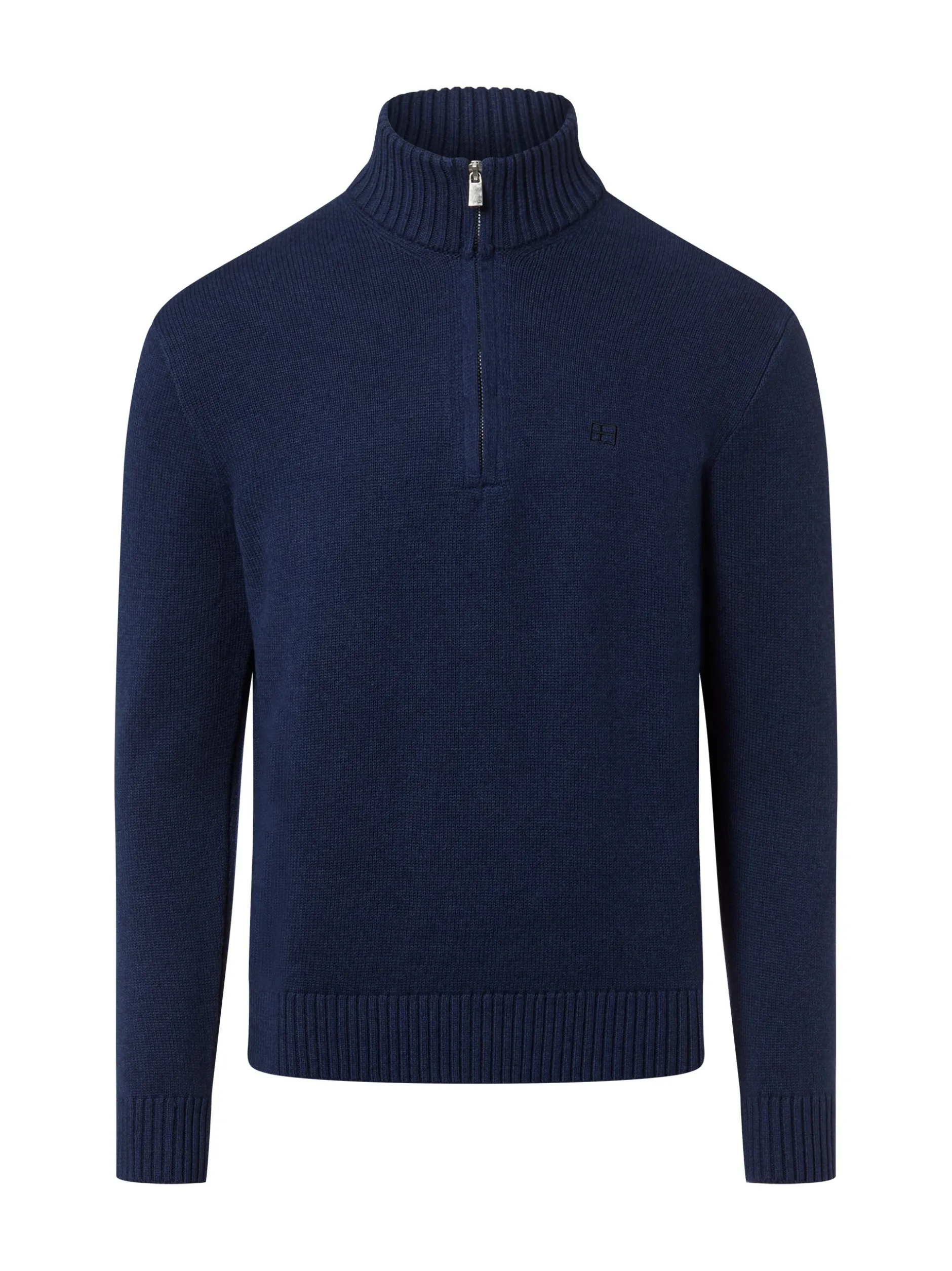 Nils Sundström Herren Strickpullover in indigo