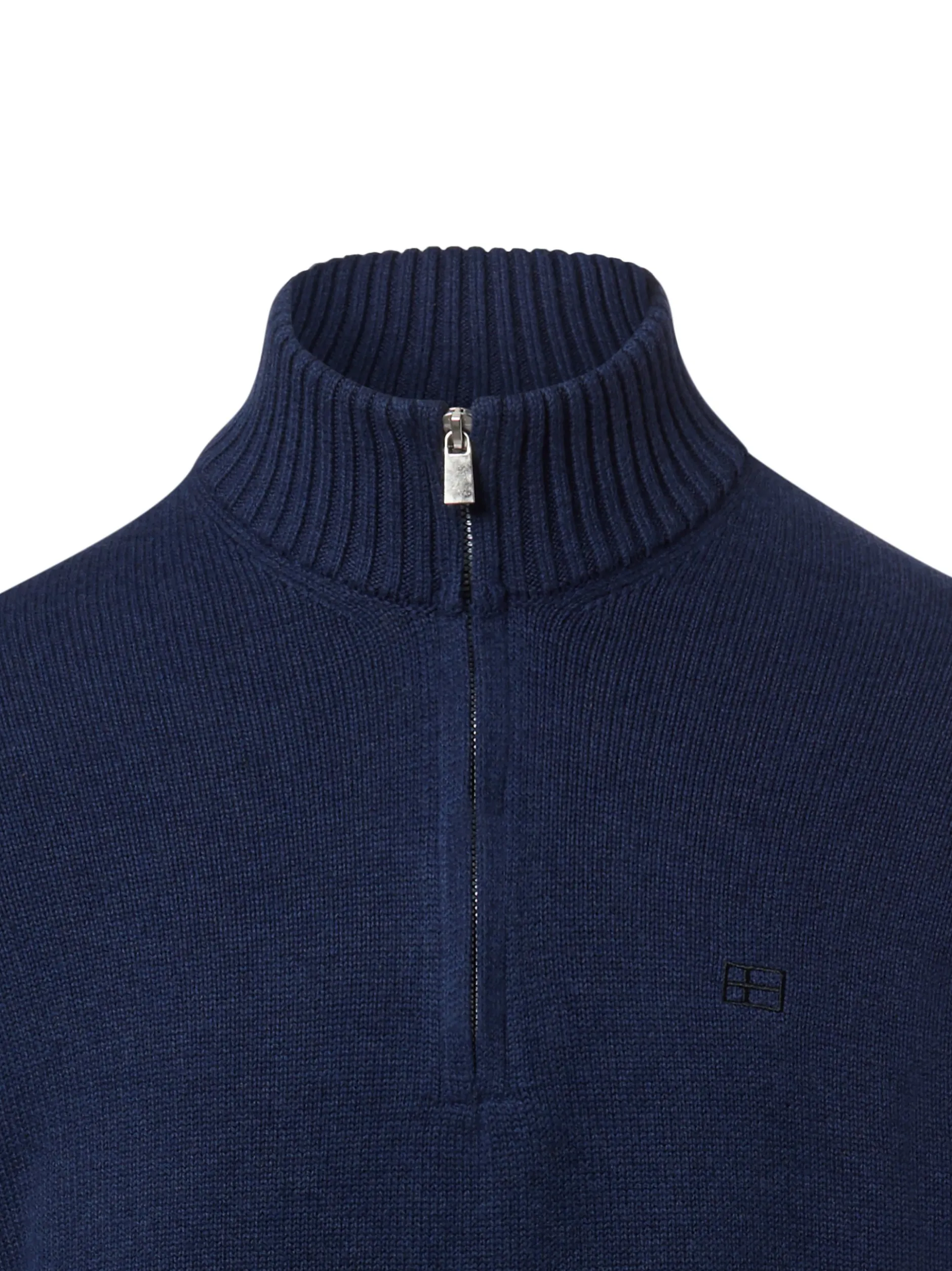 Nils Sundström Herren Strickpullover in indigo
