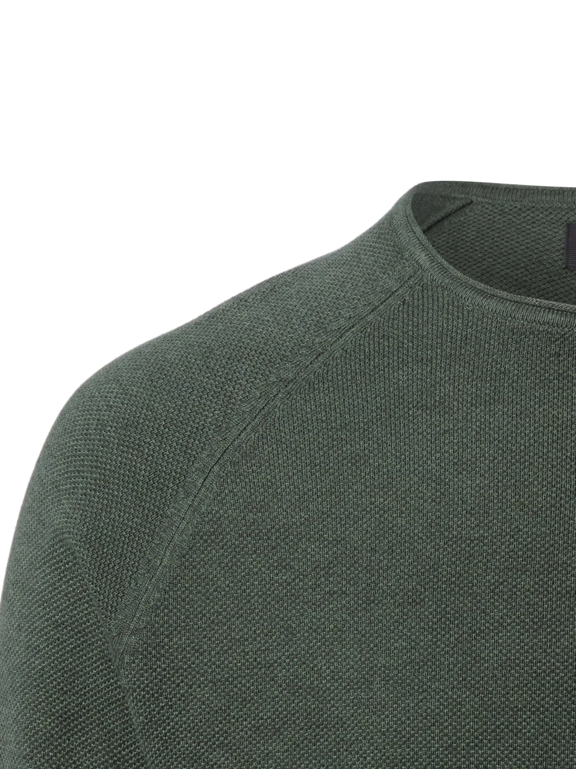 Nils Sundström Herren Strickpullover in schilf