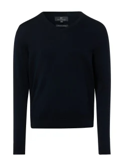 Nils Sundström Herren Strickpullover in marine