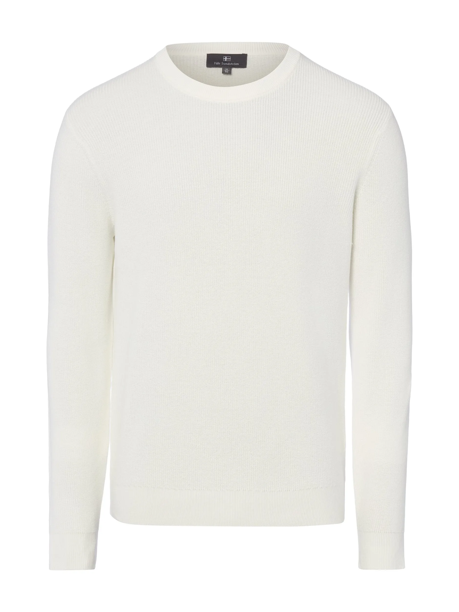 Nils Sundström Herren Strickpullover in ecru