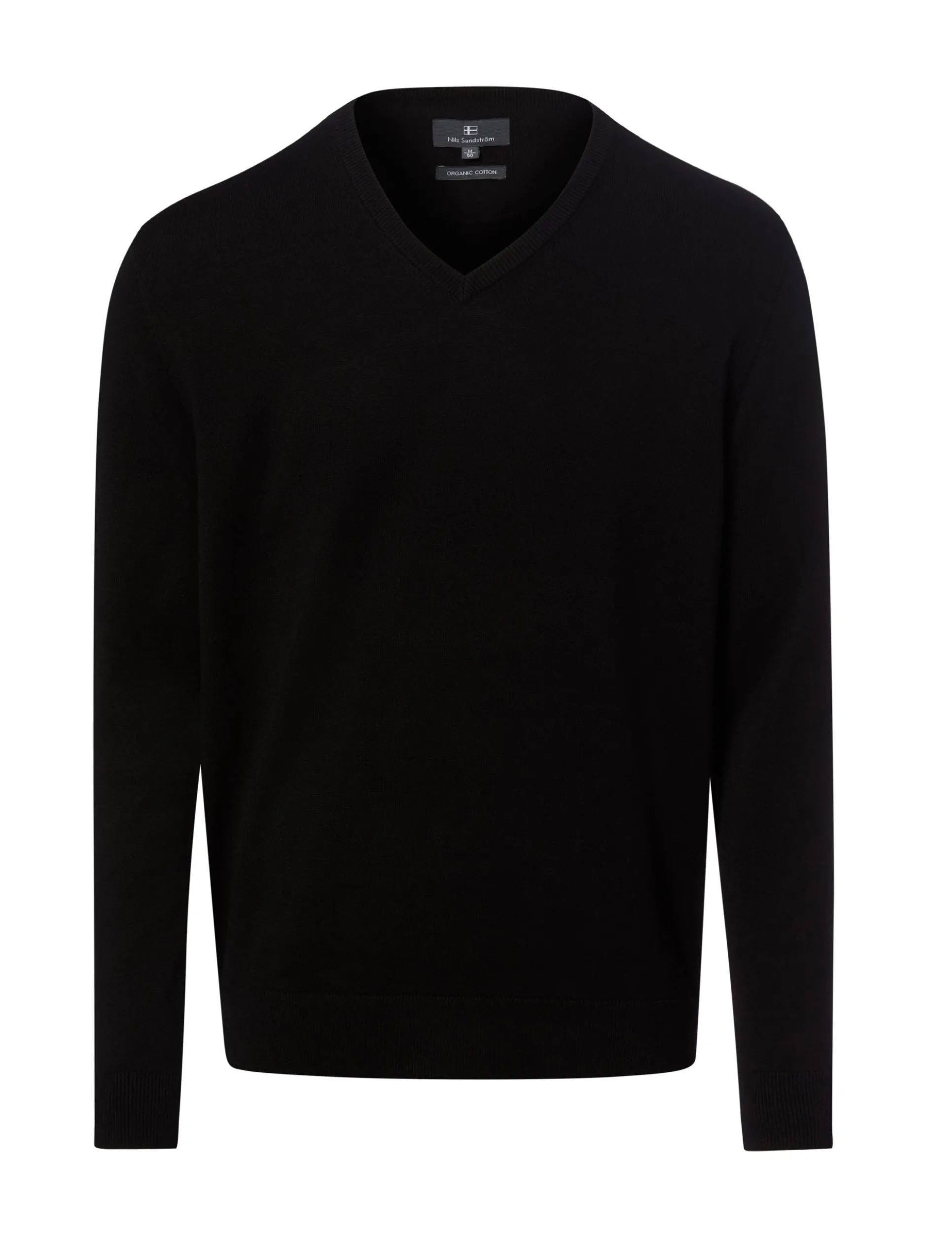 Nils Sundström Herren Strickpullover in schwarz