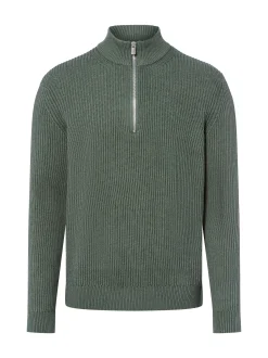 Nils Sundström Herren Strickpullover in schilf