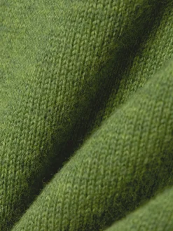 Nils Sundström Herren Strickpullover in erbse
