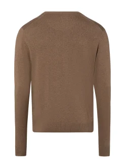 Nils Sundström Herren Strickpullover in taupe