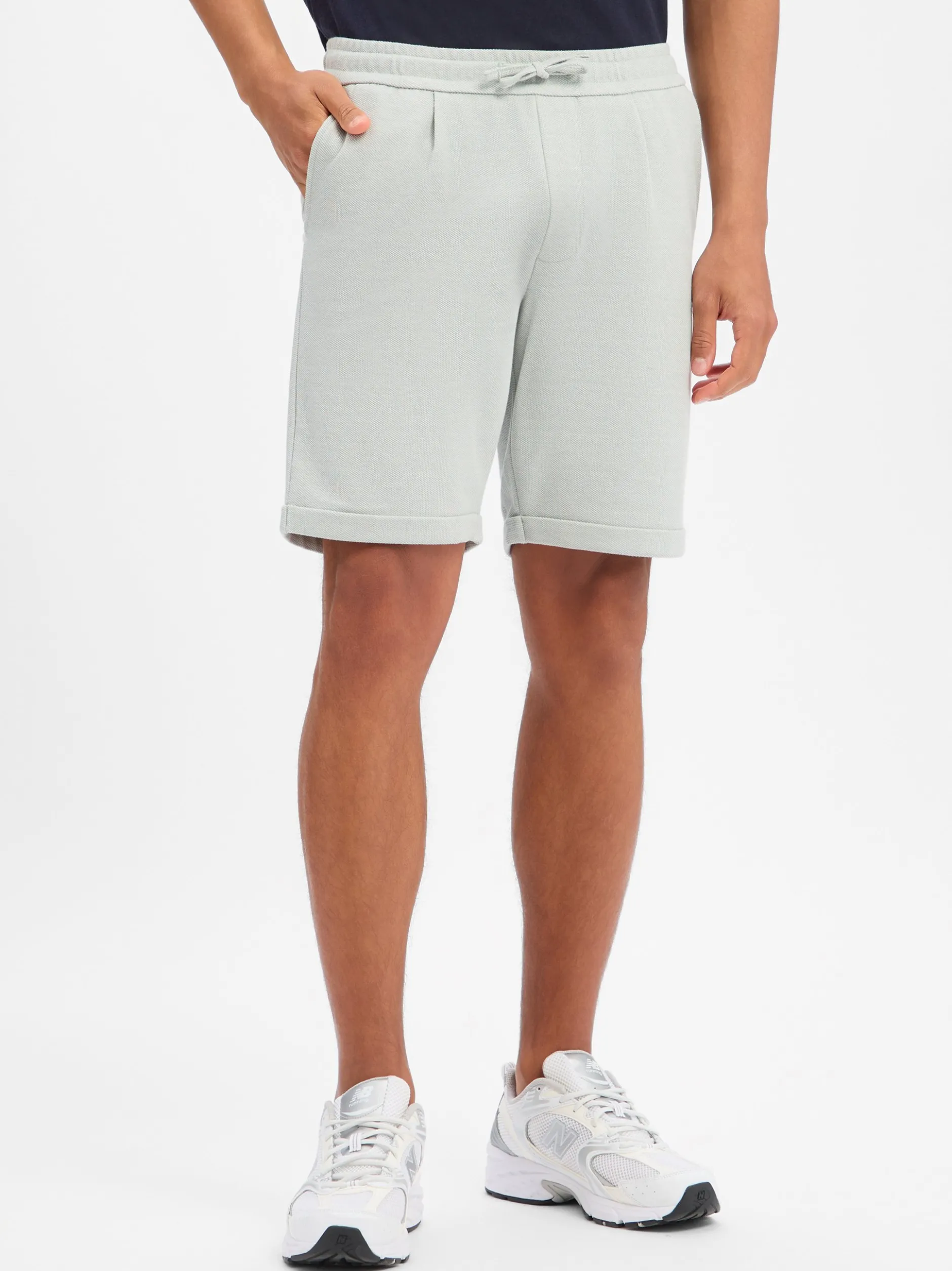 Nils Sundström Herren Sweatshorts in lind