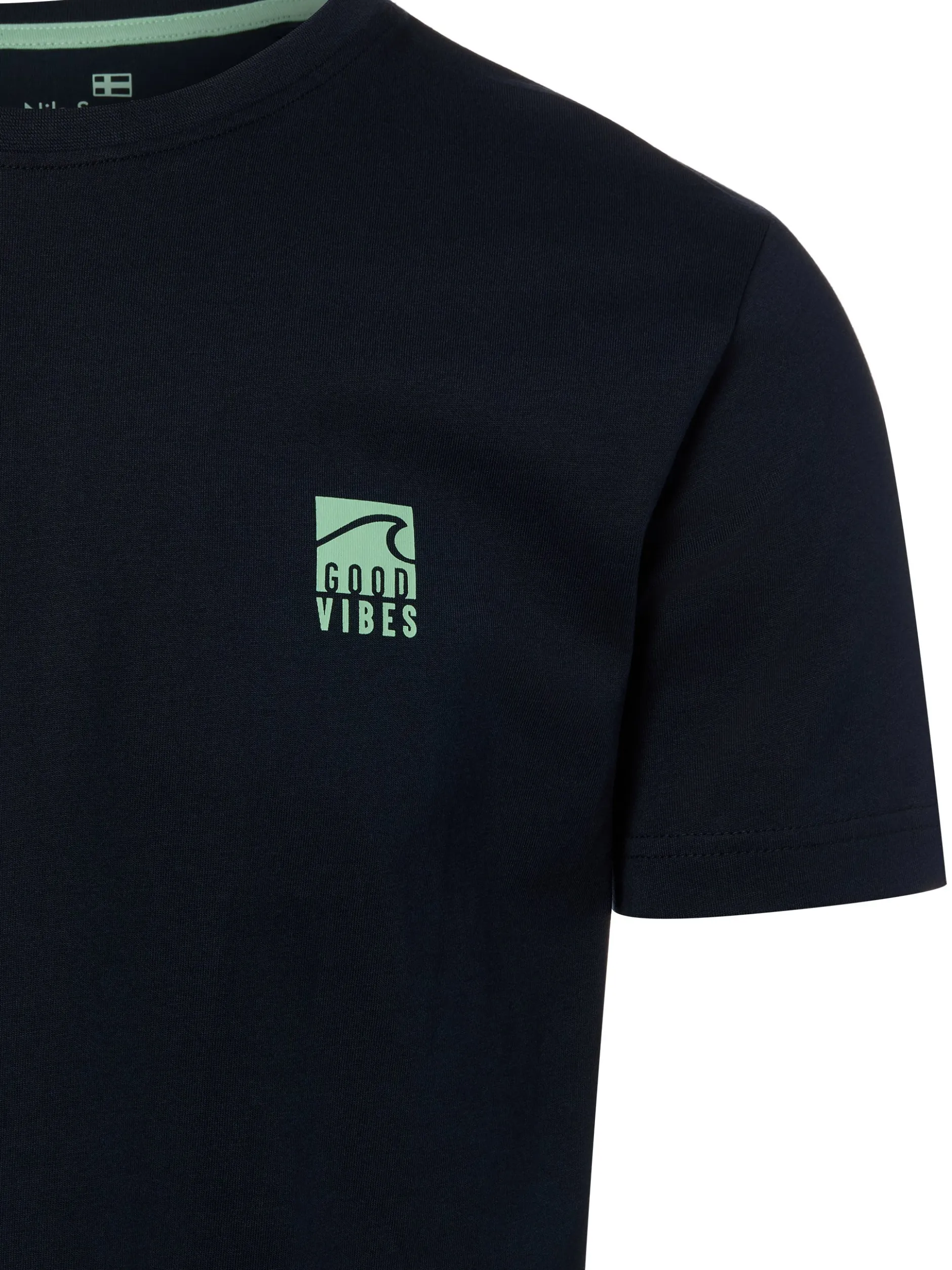 Nils Sundström Herren T-Shirt in marine - Ärmel: kurzarm