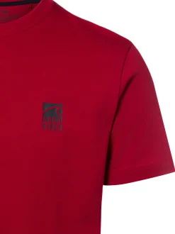 Nils Sundström Herren T-Shirt in bordeaux