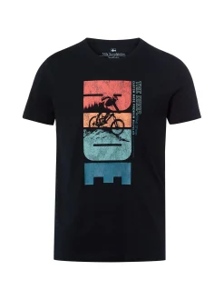 Nils Sundström Herren T-Shirt in marine - Ärmel: kurzarm