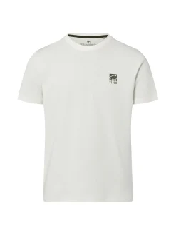Nils Sundström Herren T-Shirt in weiß grau