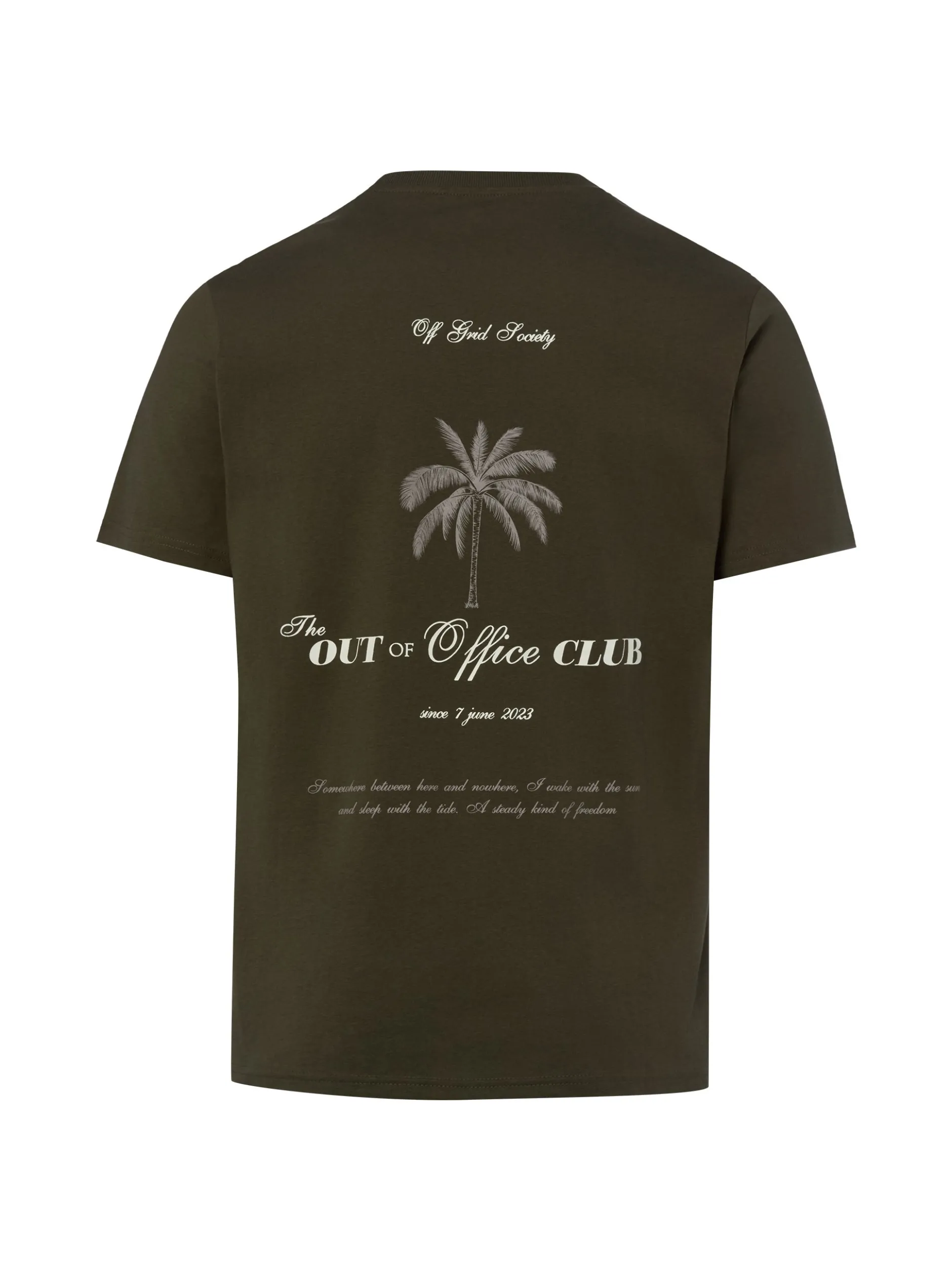 Nils Sundström Herren T-Shirt in oliv - Ärmel: kurzarm