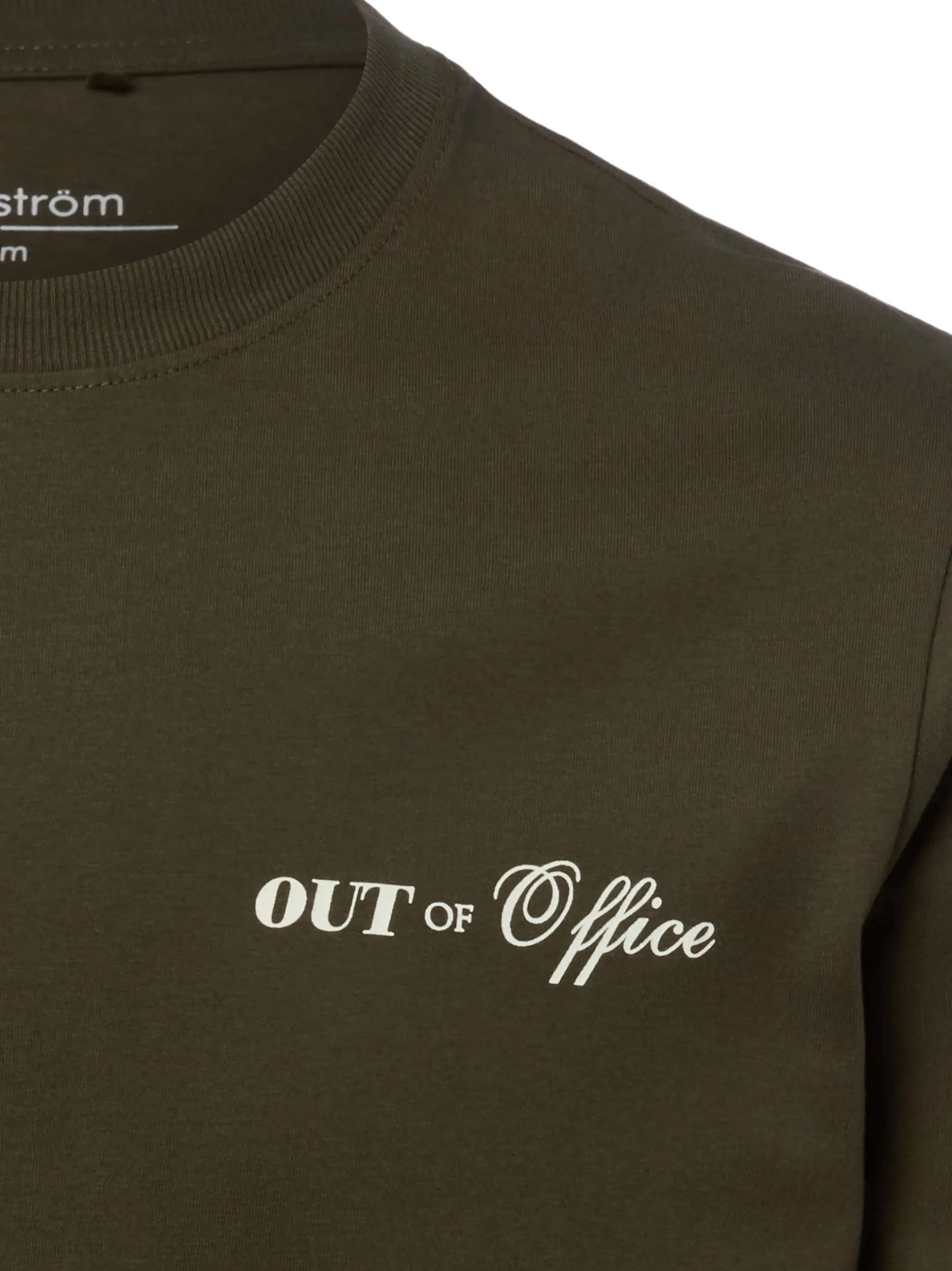 Nils Sundström Herren T-Shirt in oliv - Ärmel: kurzarm