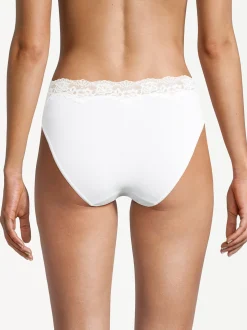 Nina von C. Damen Jazz Pants - 3er Pack Romance in weiß
