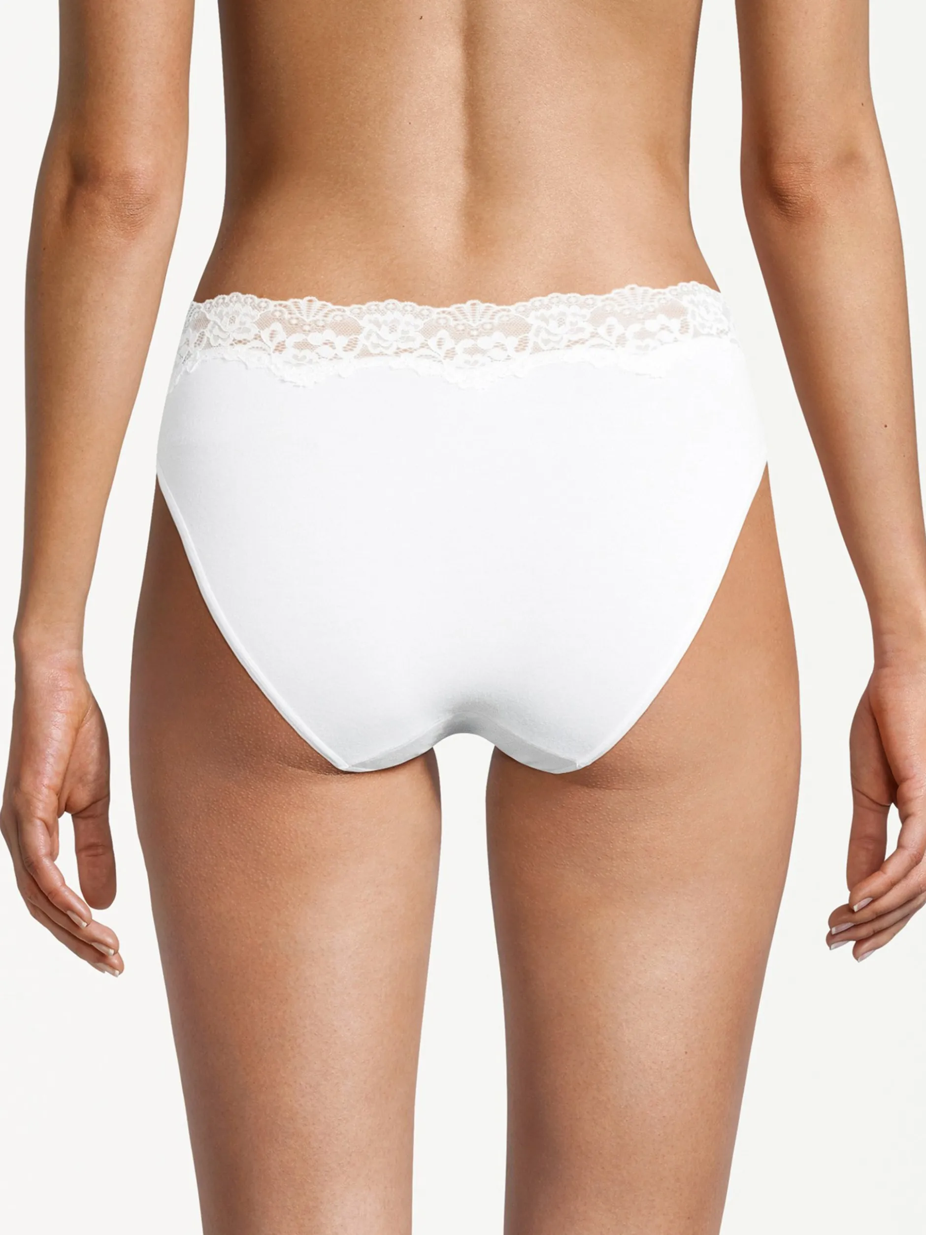 Nina von C. Damen Jazz Pants - 3er Pack Romance in weiß