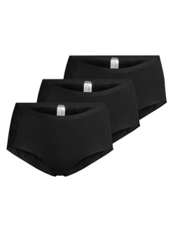 Nina von C. Damen Taillen Slip - 3er Pack Basic in schwarz