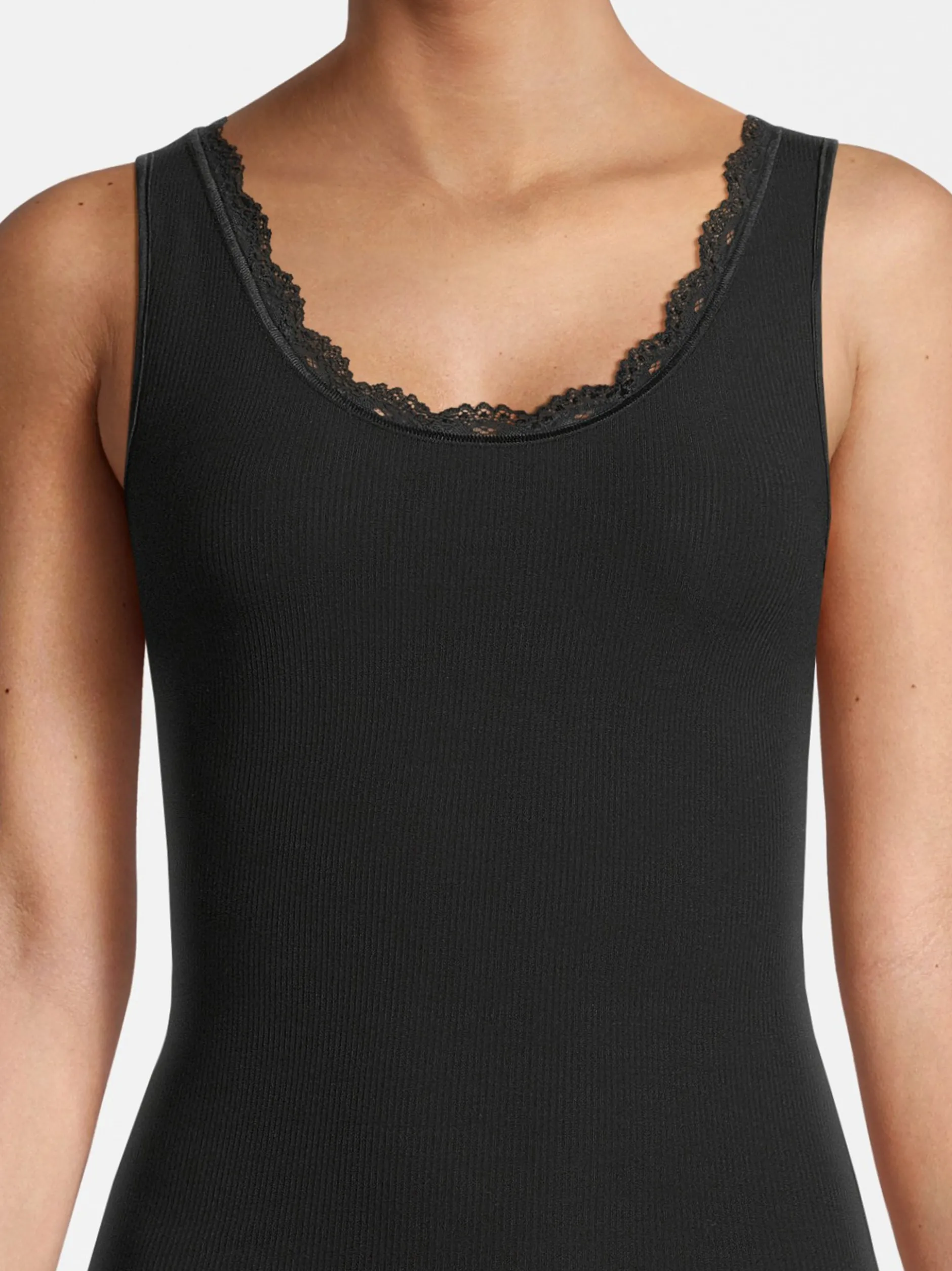 Nina von C. Damen Unterhemd - 3er Pack Body & Soul in schwarz