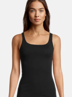 Nina von C. Damen Unterhemd - 6er Pack Fine Cotton in mehrfarbig