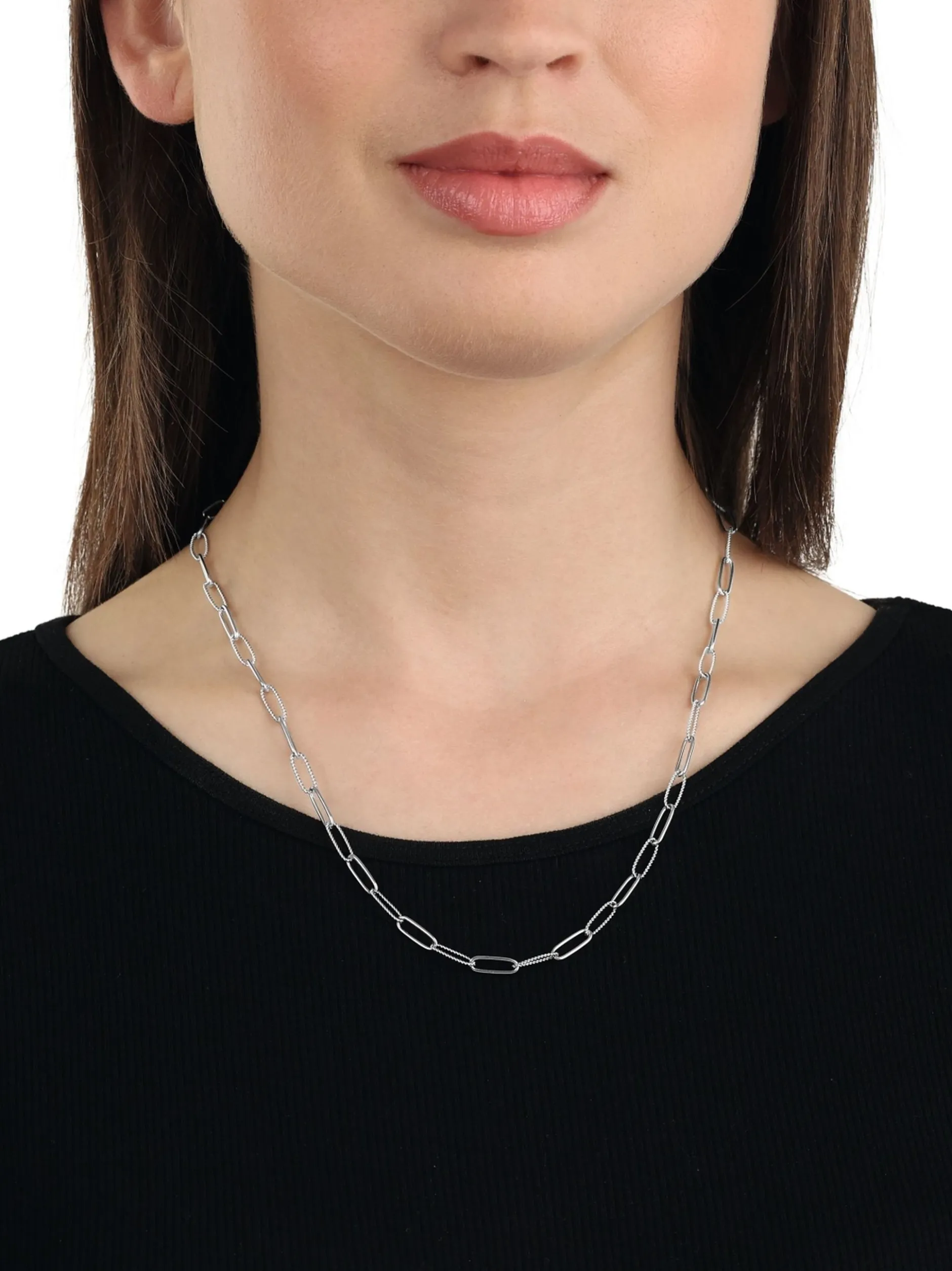 NOELANI Damen Halskette in silber