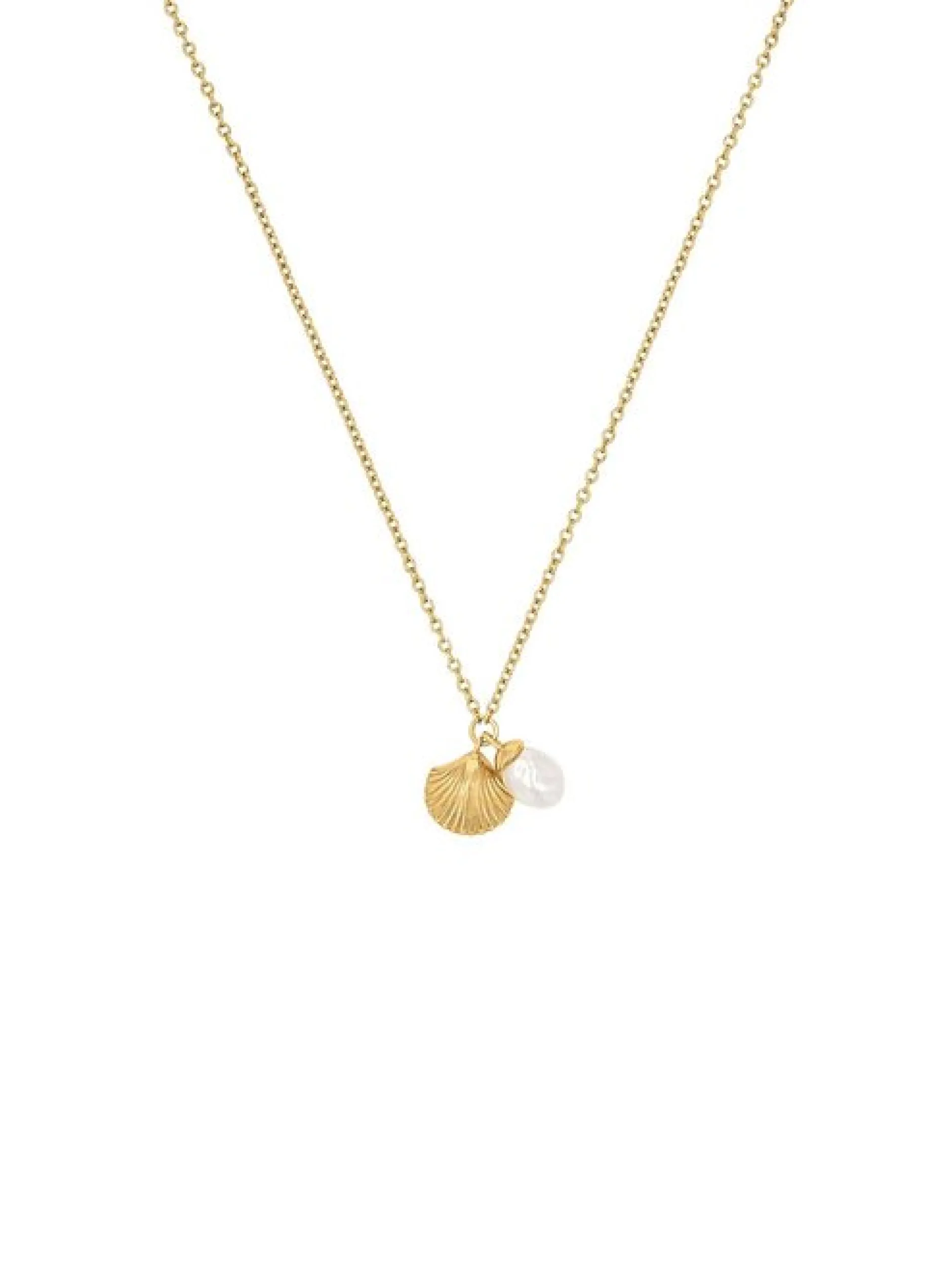 NOELANI Damen Kette mit Anhänger in gold
