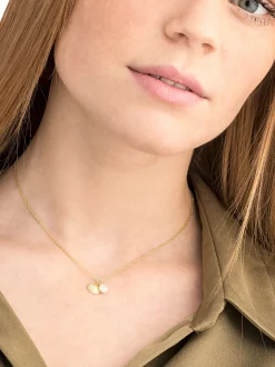 NOELANI Damen Kette mit Anhänger in gold