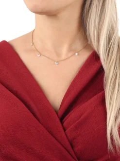 NOELANI Damen Kette mit Anhänger in gold