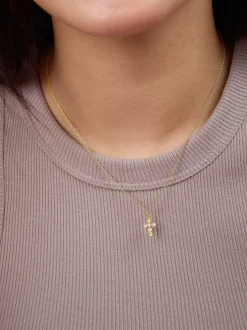 NOELANI Damen Kette mit Anhänger in gold