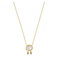 NOELANI Damen Kette mit Anhänger in gold