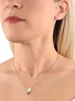 NOELANI Damen Kette mit Anhänger in gold