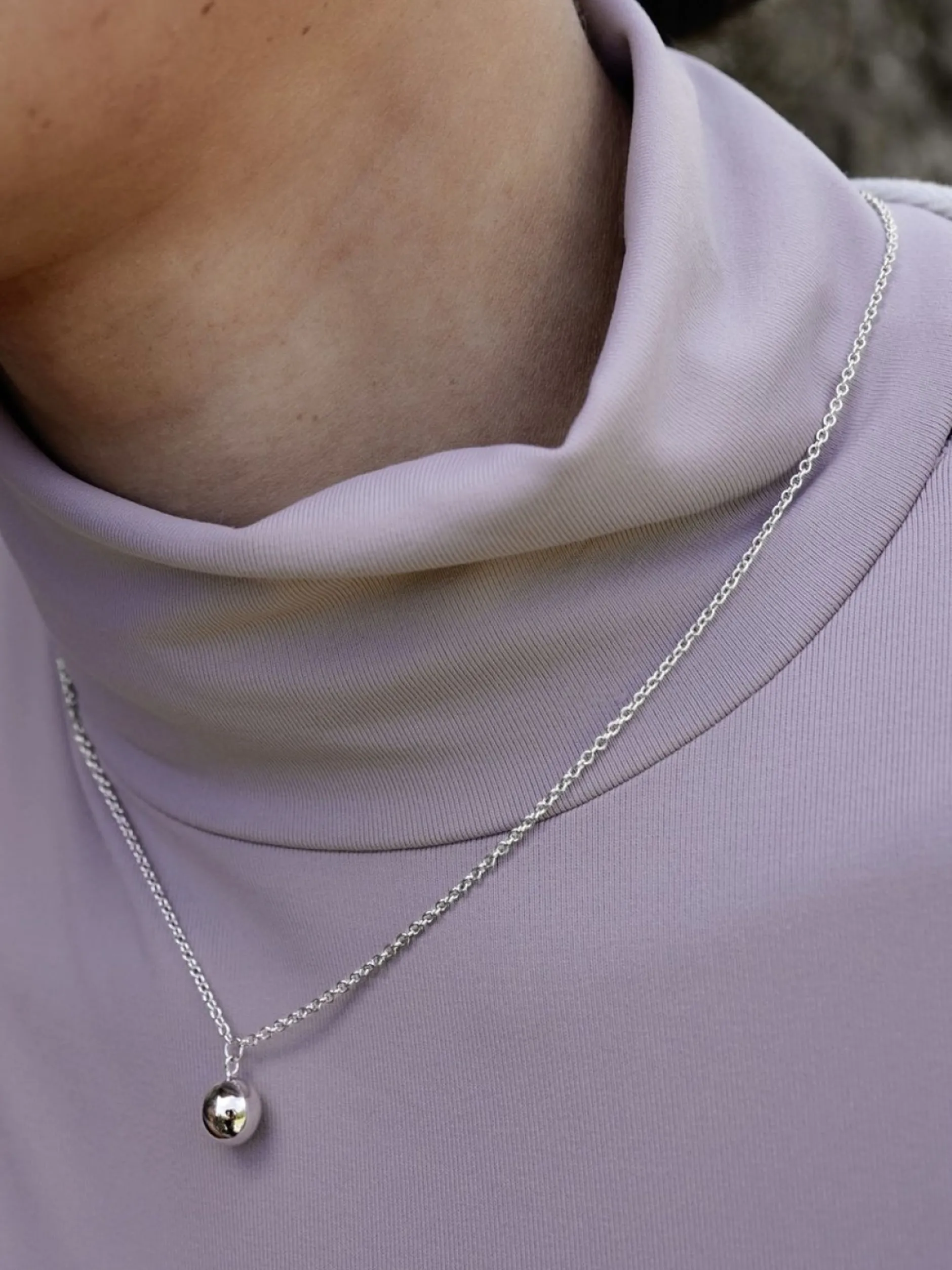 NOELANI Damen Kette mit Anhänger in silber