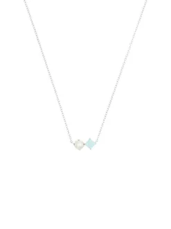 NOELANI Damen Kette mit Anhänger in silber