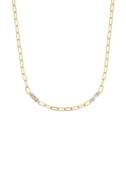 NOELANI Damen Kette mit Anhänger in gold