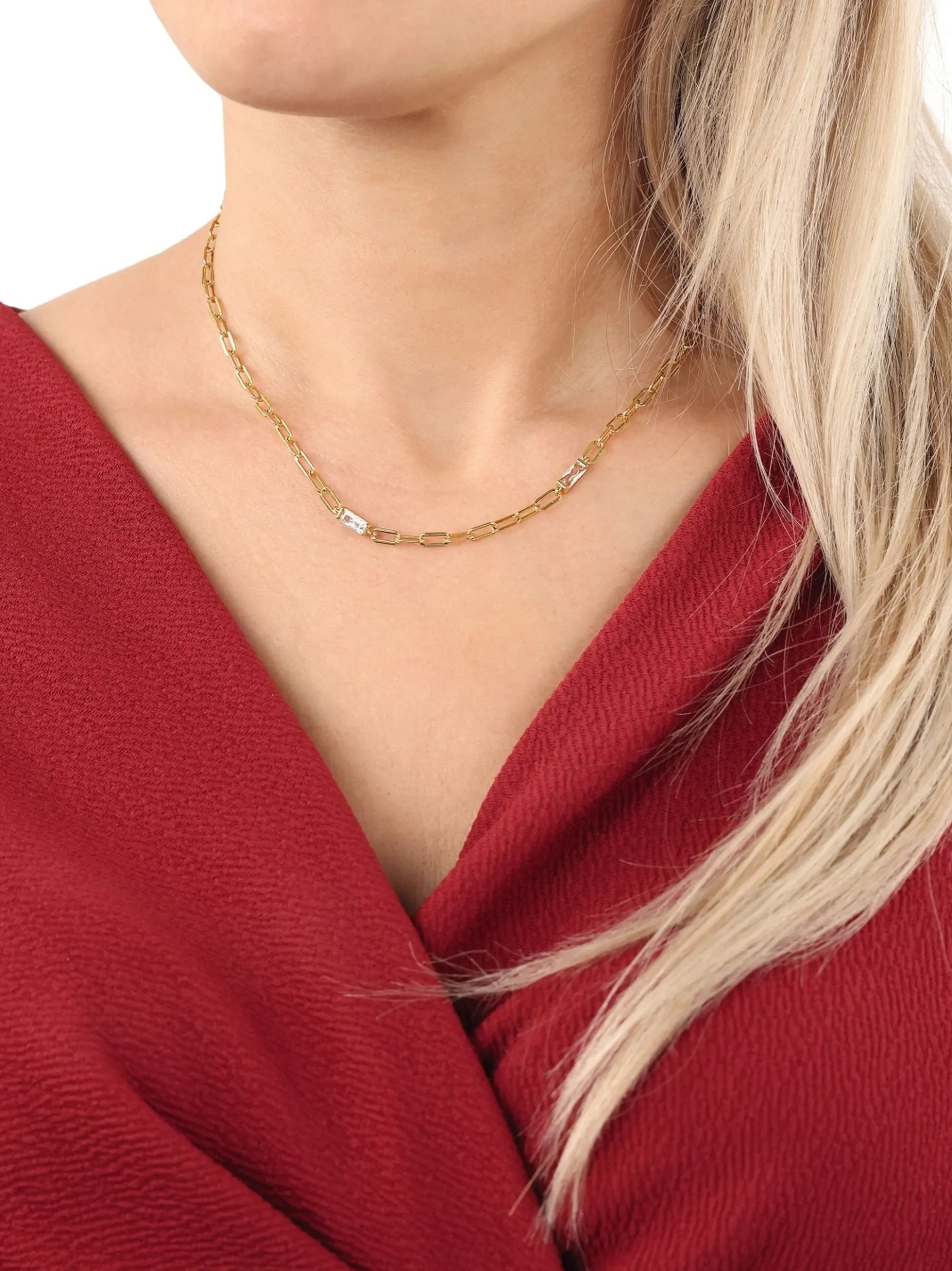 NOELANI Damen Kette mit Anhänger in gold