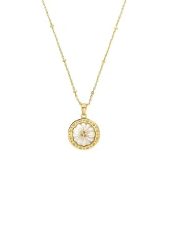 NOELANI Damen Kette mit Anhänger in gold