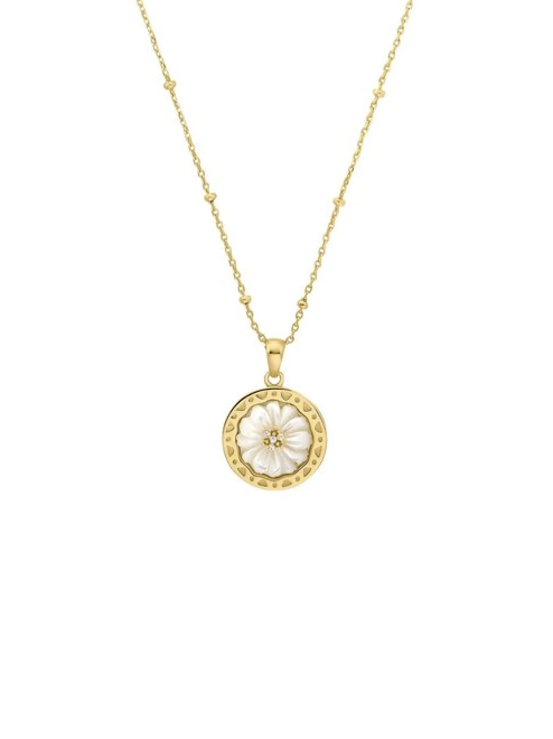 NOELANI Damen Kette mit Anhänger in gold