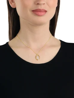 NOELANI Damen Kette mit Anhänger in gold