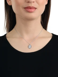 NOELANI Damen Kette mit Anhänger in silber