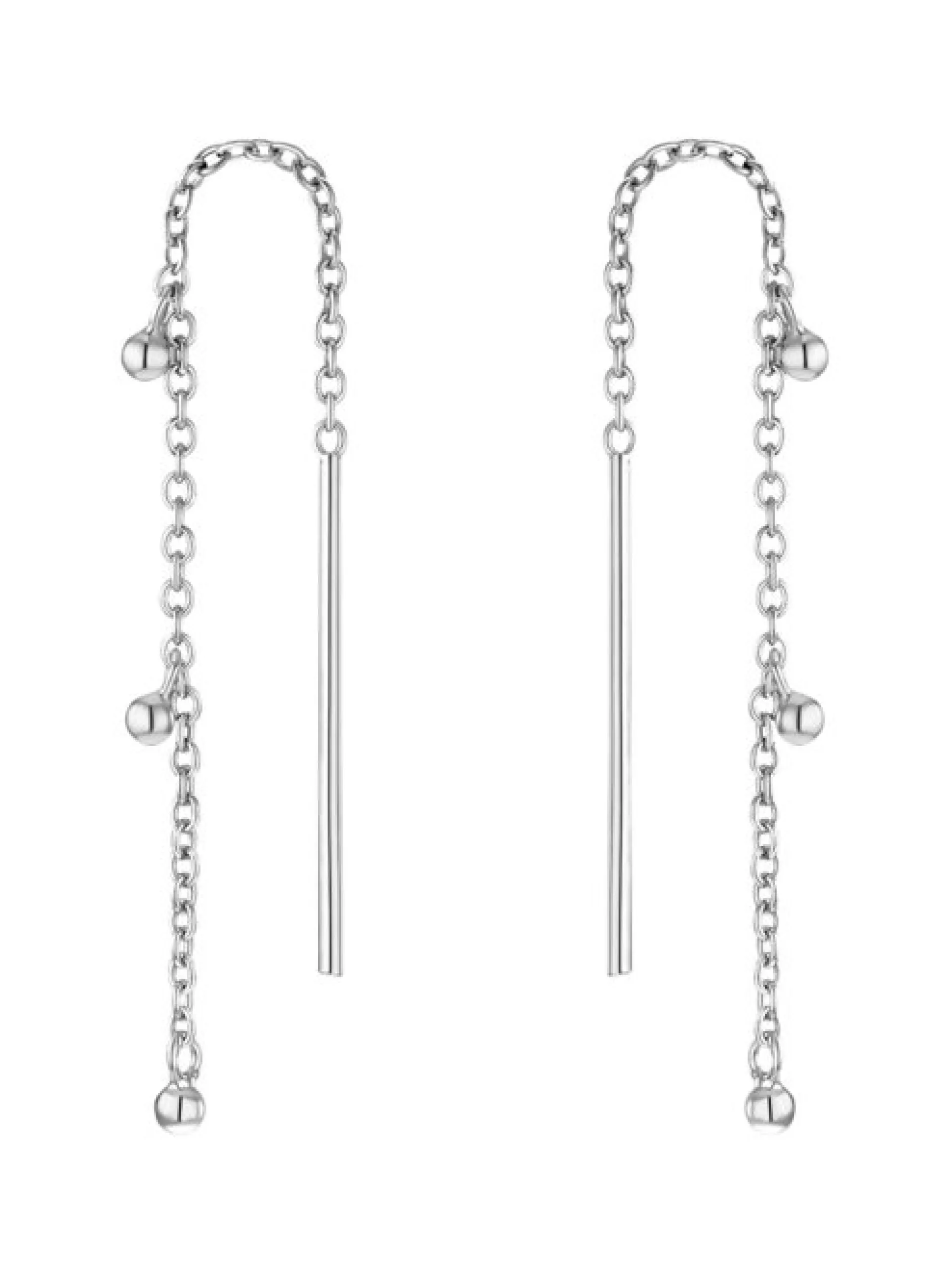 NOELANI Damen Ohrhänger in silber