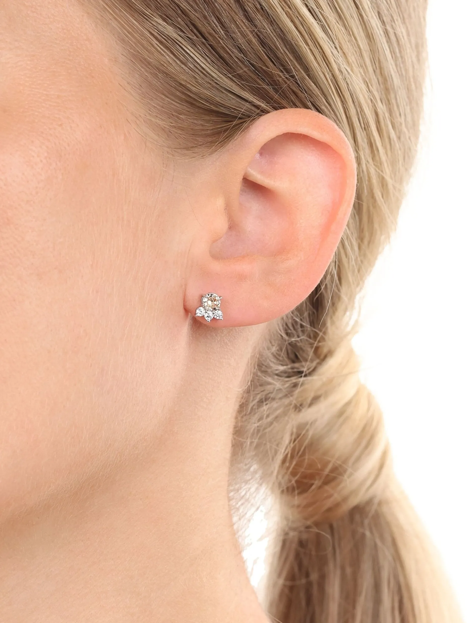 NOELANI Damen Ohrstecker in silber