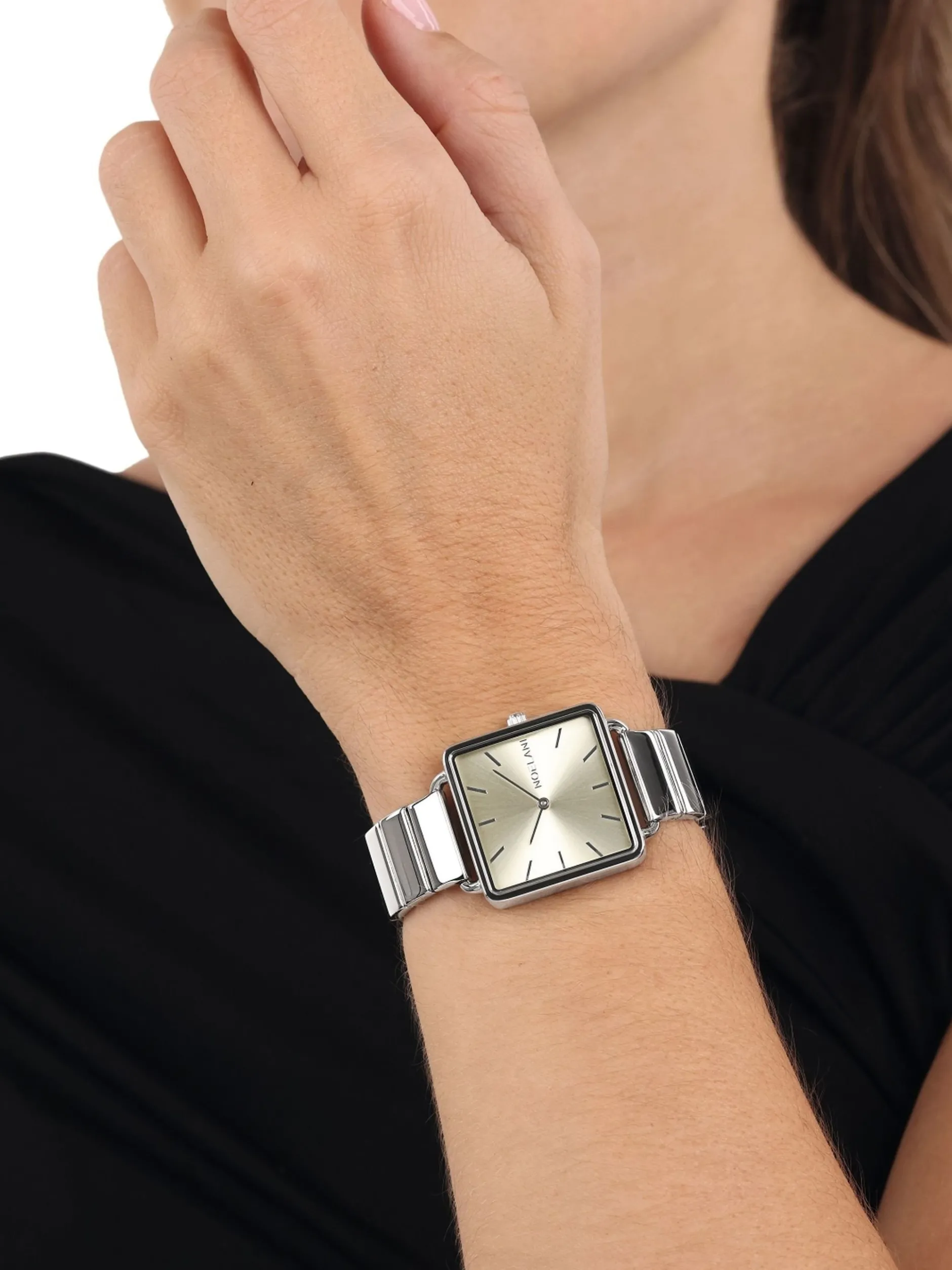 NOELANI Damen Quarzuhr in silber