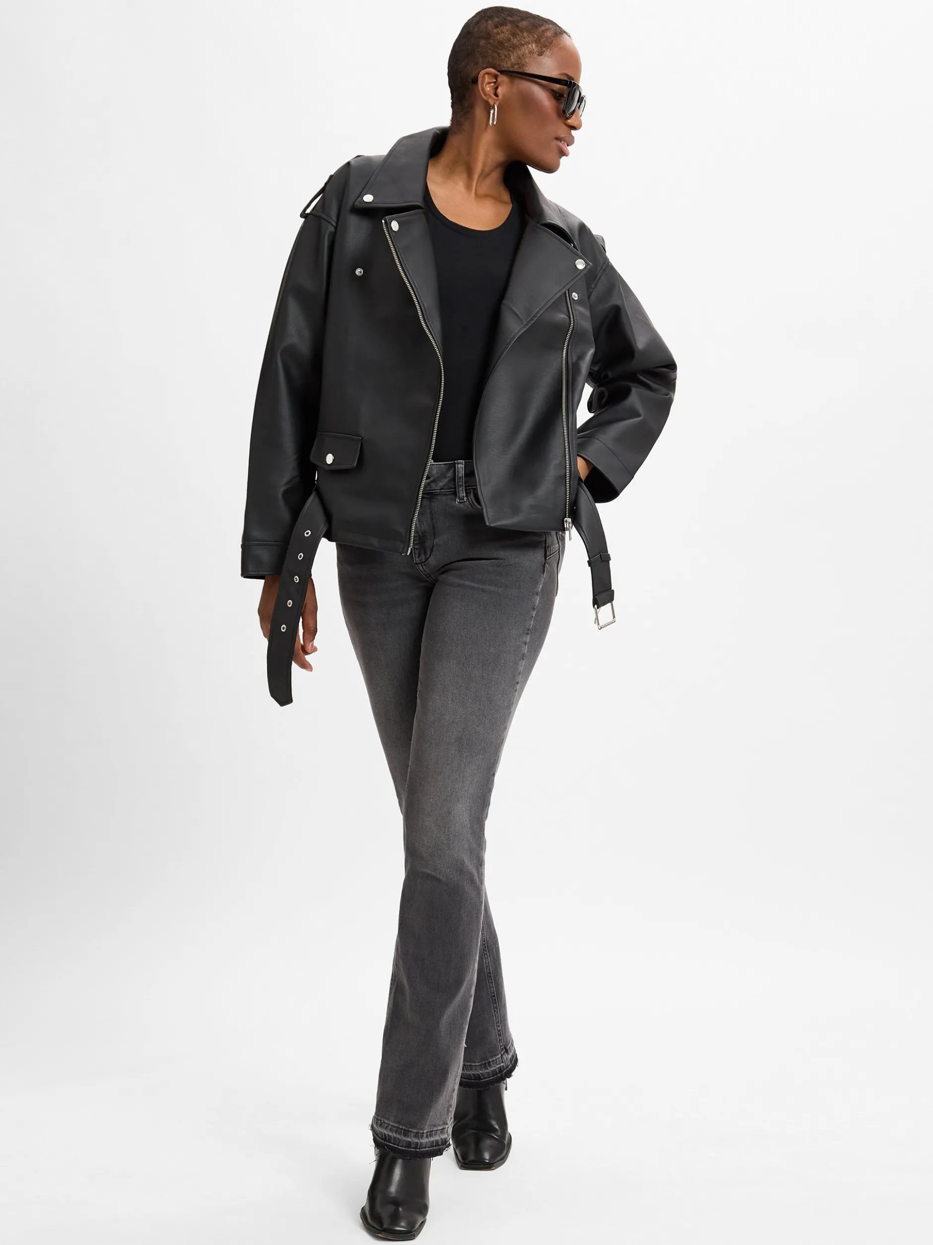 Noisy May Damen Jacke - Paulina in schwarz