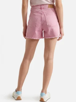 Noisy May Damen Jeansshorts - NMPolly Olesia in rosa