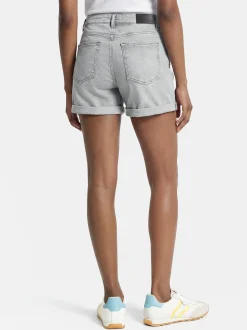 Noisy May Damen Jeansshorts - NMMoni in hellgrau