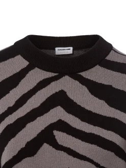 Noisy May Damen Pullover - NMCharlott in schwarz grau
