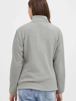 North Bend Damen Fleecejacke - NBConna in grau