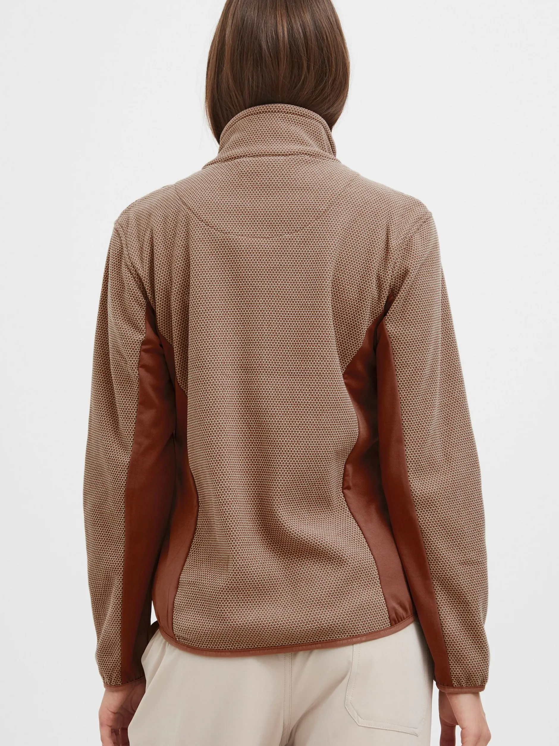 North Bend Damen Fleecejacke - NBHelga W in mocca